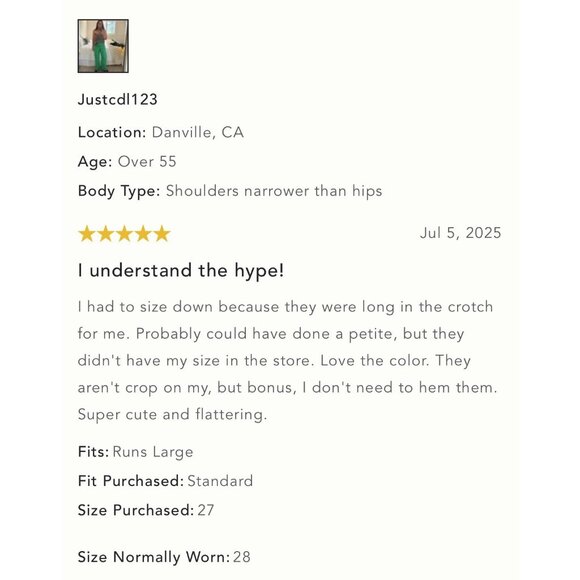 NWT Size 33T -The Colette Linen Blend Crop Wide-Leg Pants in Green (NWT USD 138) - Picture 14 of 16